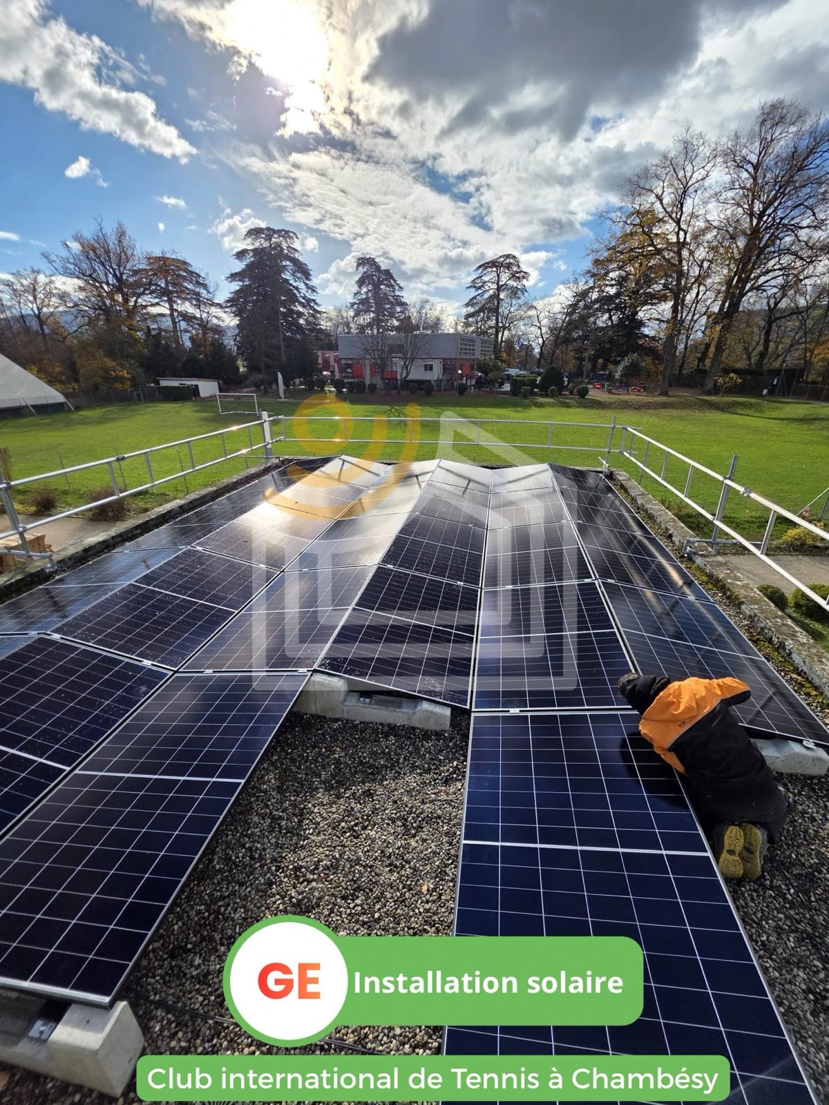 Installation solaire Sun Eco System à Genève