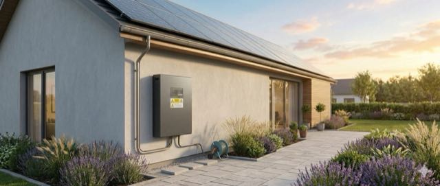 Batterie de stockage solaire pour maison individuelle en Suisse